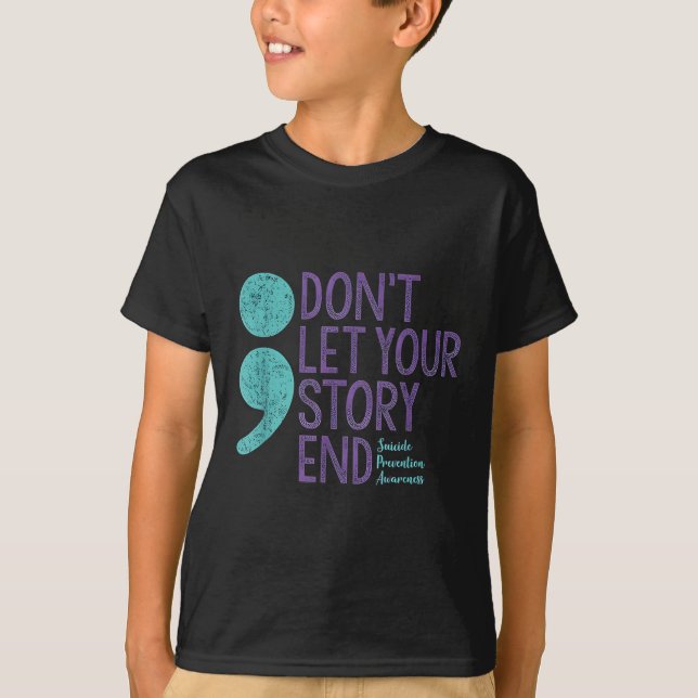 Suicide Awareness Shirt For Women Don't Let Your S (Front)