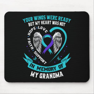 Suicide Awareness Shirt Grandma Prevention Items F Mouse Mat