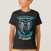 Suicide Awareness Shirt Grandpa Mens Women Prevent