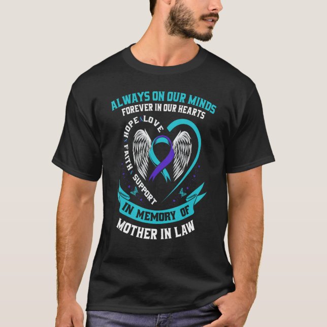 Suicide Awareness Shirt Mother In Law Mens Women P (Front)