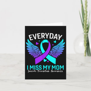 Suicide Awareness Shirt Mum Suicide Prevention Card