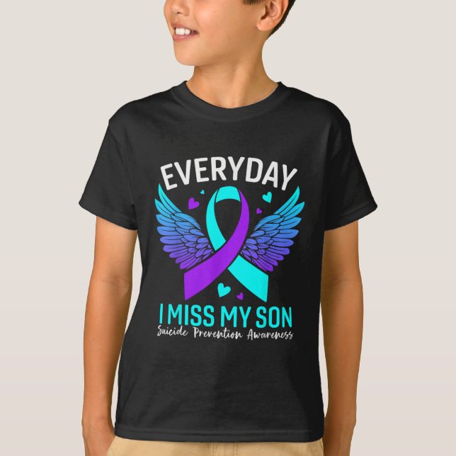Suicide Awareness Shirt Son Suicide Prevention (Front)
