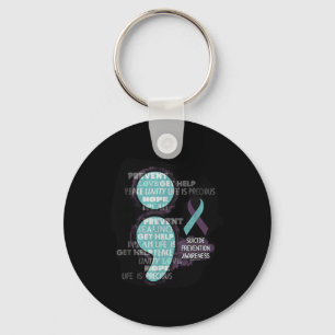 Suicide Awareness Shirt Suicide Prevention Semicol Key Ring