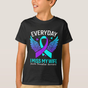 Suicide Awareness Shirt Wife Suicide Prevention