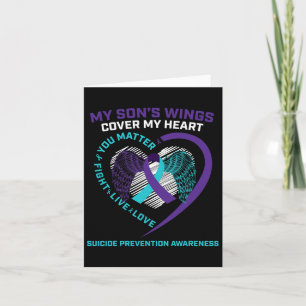 Suicide Awareness Son Loving Memory Suicide Preven Card