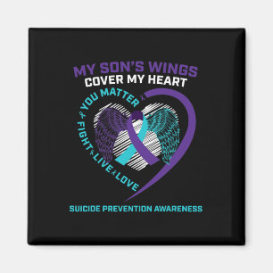 Suicide Awareness Son Loving Memory Suicide Preven Magnet