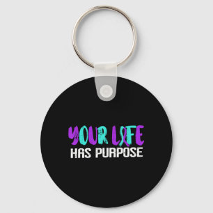 Suicide Awareness Suicide Prevention Support Key Ring