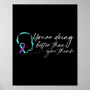 Suicide Awareness Suicide Prevention Support Survi Poster