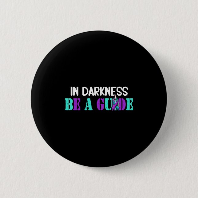 Suicide Awareness Suicide Prevention Suprt Survivo 6 Cm Round Badge (Front)