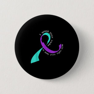 Suicide Awareness Suicide Prevention Suprt Survivo 6 Cm Round Badge