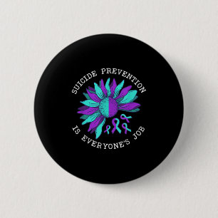 Suicide Awareness Suicide Prevention Suprt Survivo 6 Cm Round Badge