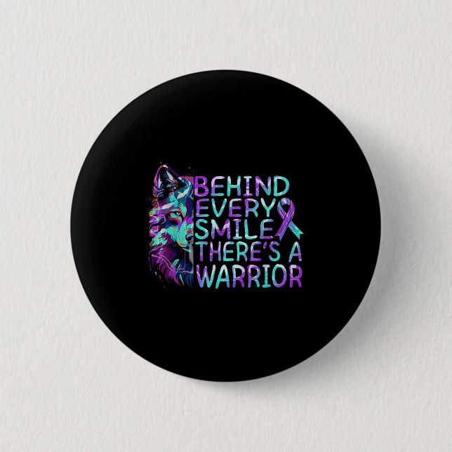 Suicide Awareness Suicide Prevention Suprt Survivo 6 Cm Round Badge (Front)