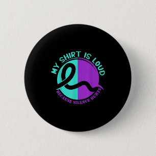Suicide Awareness Suicide Prevention Suprt Survivo 6 Cm Round Badge
