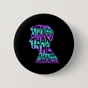 Suicide Awareness Suicide Prevention Suprt Survivo 6 Cm Round Badge