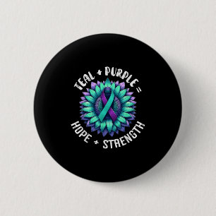Suicide Awareness Suicide Prevention Suprt Survivo 6 Cm Round Badge
