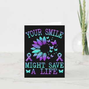 Suicide Awareness Suicide Prevention Suprt Survivo Card