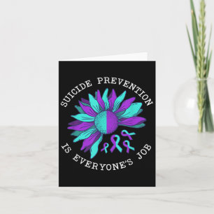 Suicide Awareness Suicide Prevention Suprt Survivo Card