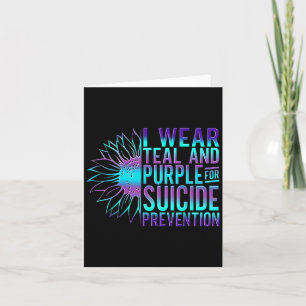 Suicide Awareness Suicide Prevention Suprt Survivo Card