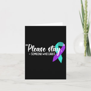 Suicide Awareness Suicide Prevention Suprt Survivo Card