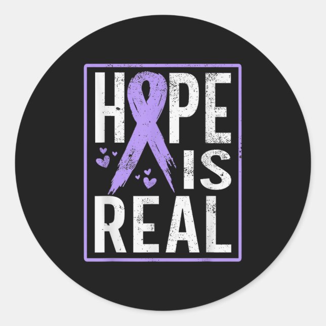 Suicide Awareness Suicide Prevention Suprt Survivo Classic Round Sticker (Front)