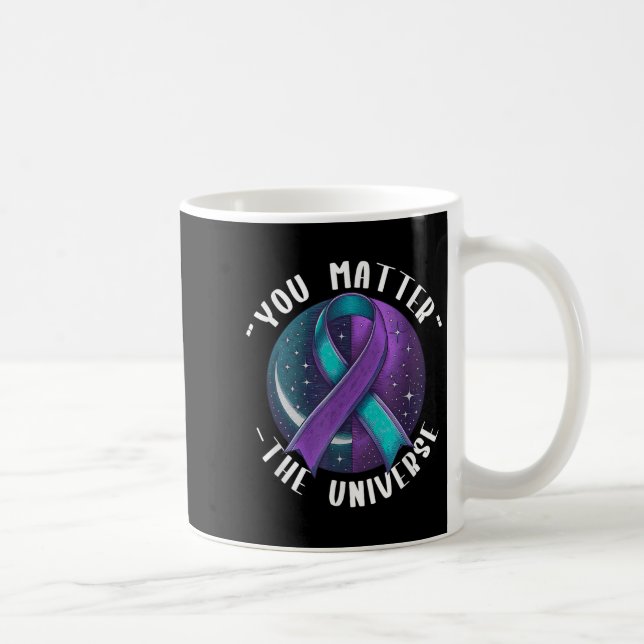 Suicide Awareness Suicide Prevention Suprt Survivo Coffee Mug (Right)