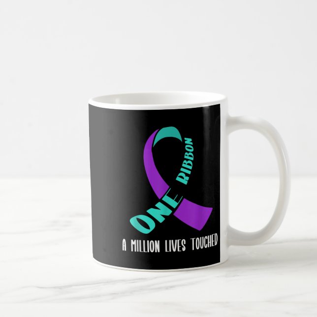 Suicide Awareness Suicide Prevention Suprt Survivo Coffee Mug (Right)