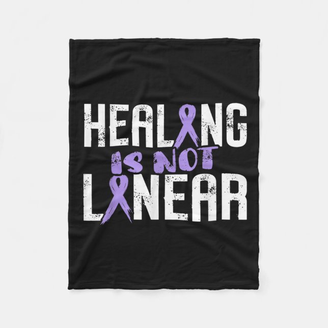 Suicide Awareness Suicide Prevention Suprt Survivo Fleece Blanket (Front)