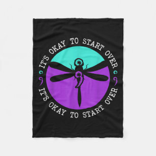 Suicide Awareness Suicide Prevention Suprt Survivo Fleece Blanket