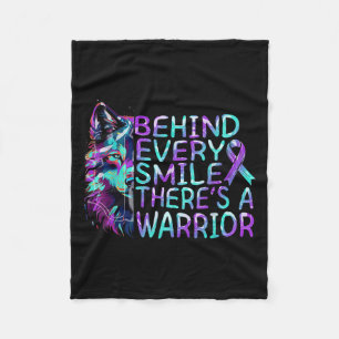 Suicide Awareness Suicide Prevention Suprt Survivo Fleece Blanket