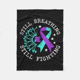 Suicide Awareness Suicide Prevention Suprt Survivo Fleece Blanket