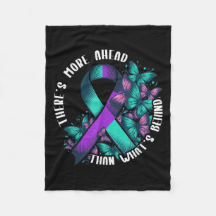 Suicide Awareness Suicide Prevention Suprt Survivo Fleece Blanket