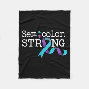 Suicide Awareness Suicide Prevention Suprt Survivo Fleece Blanket