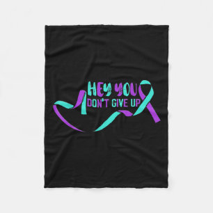 Suicide Awareness Suicide Prevention Suprt Survivo Fleece Blanket