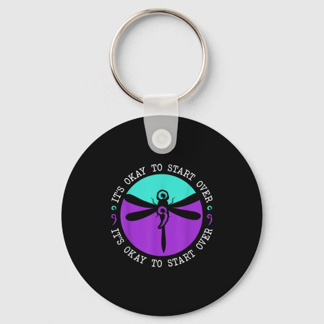 Suicide Awareness Suicide Prevention Suprt Survivo Key Ring (Front)
