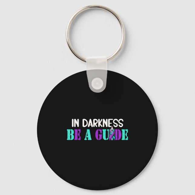 Suicide Awareness Suicide Prevention Suprt Survivo Key Ring (Front)