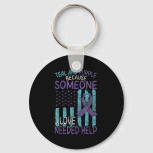 Suicide Awareness Suicide Prevention Suprt Survivo Key Ring