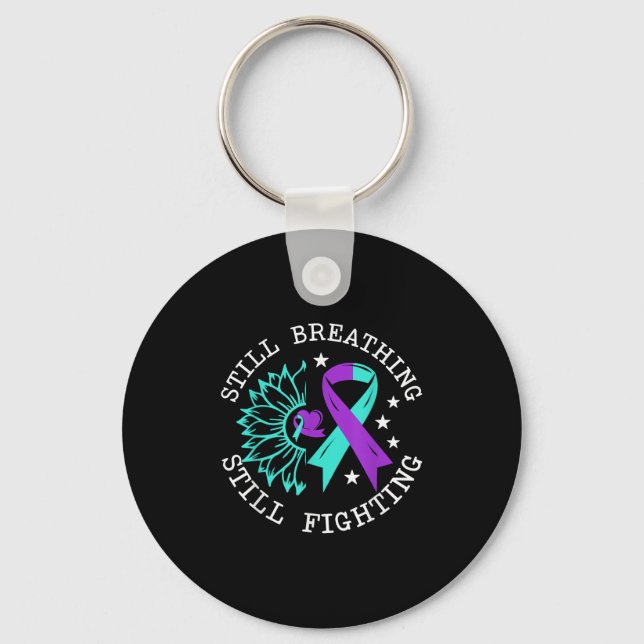 Suicide Awareness Suicide Prevention Suprt Survivo Key Ring (Front)