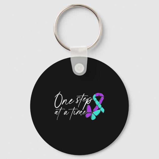 Suicide Awareness Suicide Prevention Suprt Survivo Key Ring (Front)