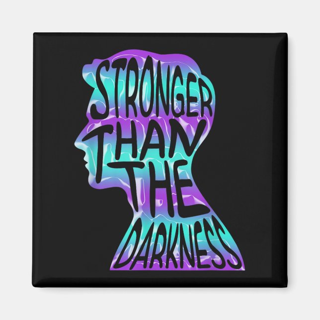 Suicide Awareness Suicide Prevention Suprt Survivo Magnet (Front)