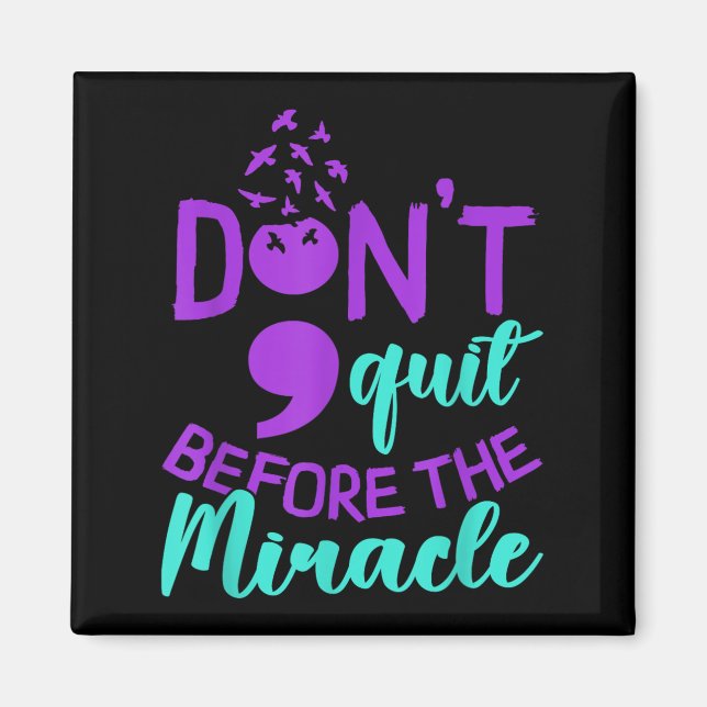 Suicide Awareness Suicide Prevention Suprt Survivo Magnet (Front)