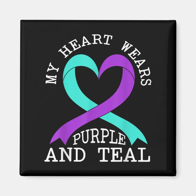 Suicide Awareness Suicide Prevention Suprt Survivo Magnet (Front)