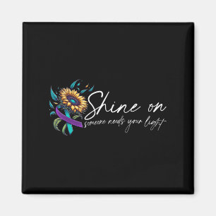 Suicide Awareness Suicide Prevention Suprt Survivo Magnet