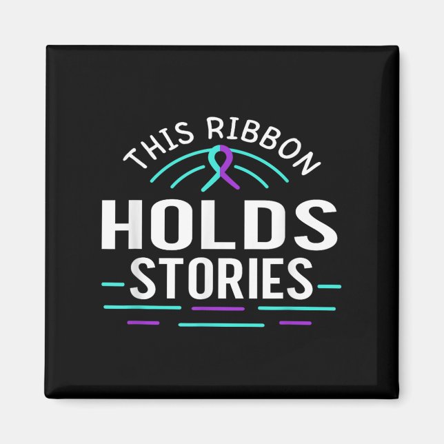 Suicide Awareness Suicide Prevention Suprt Survivo Magnet (Front)