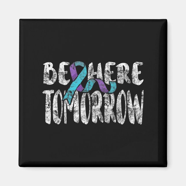 Suicide Awareness Suicide Prevention Suprt Survivo Magnet (Front)