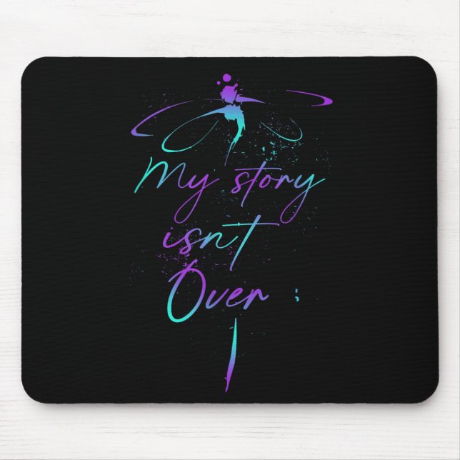 Suicide Awareness Suicide Prevention Suprt Survivo Mouse Mat (Front)