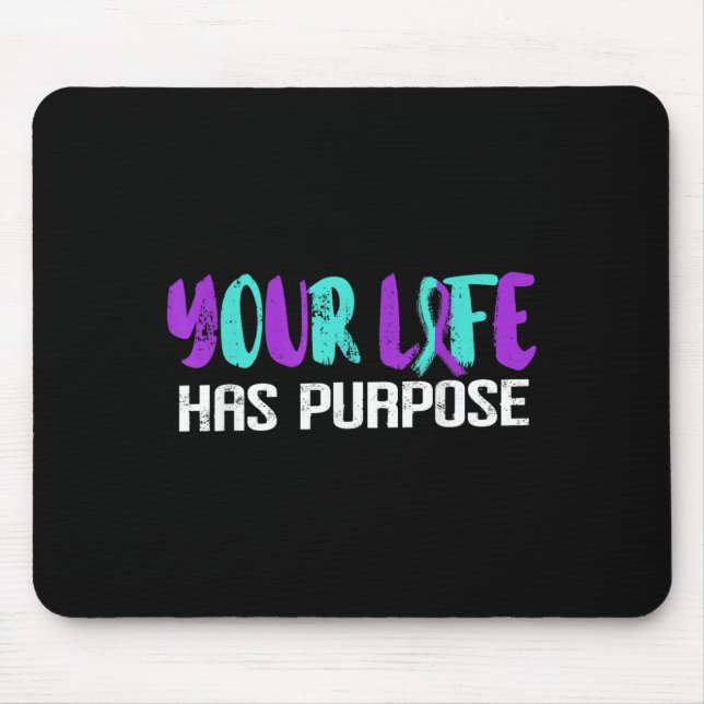 Suicide Awareness Suicide Prevention Suprt Survivo Mouse Mat (Front)