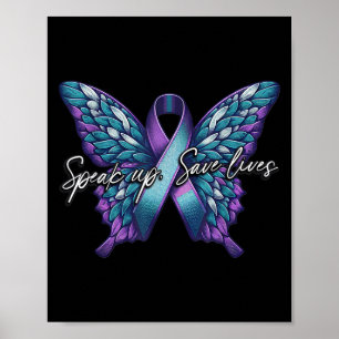 Suicide Awareness Suicide Prevention Suprt Survivo Poster