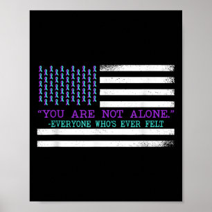 Suicide Awareness Suicide Prevention Suprt Survivo Poster
