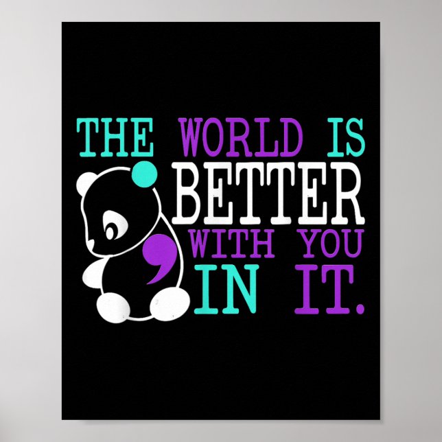 Suicide Awareness Suicide Prevention Suprt Survivo Poster (Front)