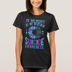 Suicide Awareness Suicide Prevention Suprt Survivo T-Shirt